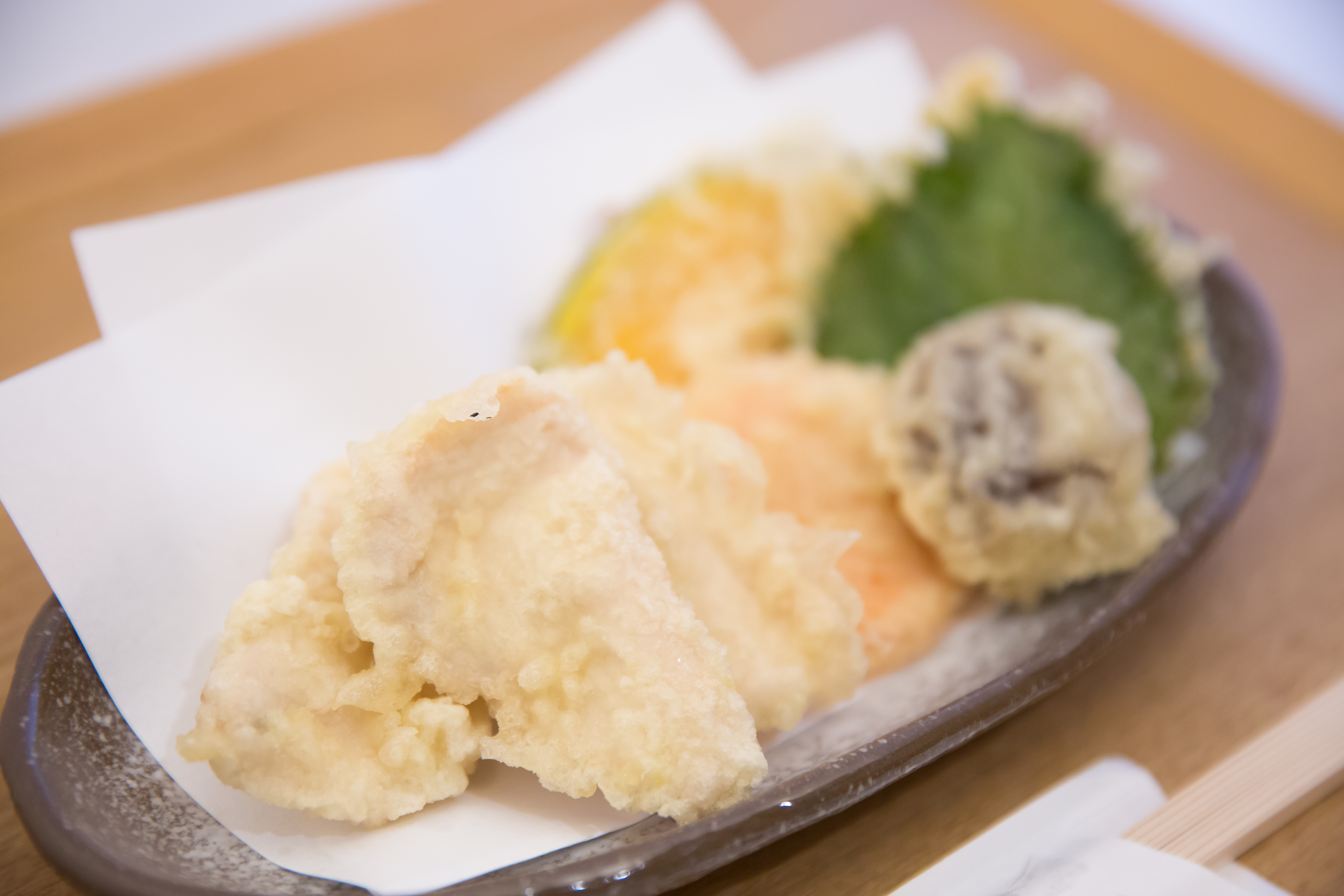 京赤地鶏の天ぷら