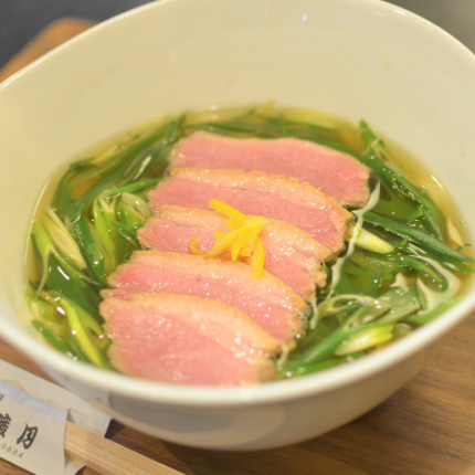 京鴨と九条ねぎのうどん